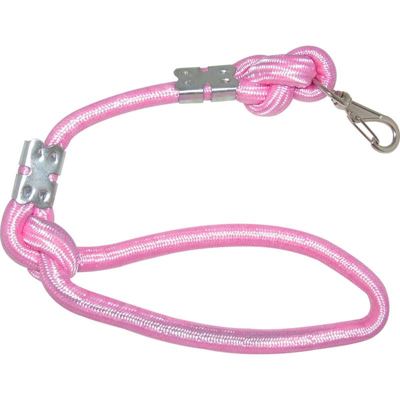 GUIA PARA PET CORDA C/ NO 60CM 16MM ROSA - FURACAO PET UNIDADE