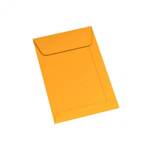 Envelope Kraft Ouro 9X13Cm 80G Ipecol