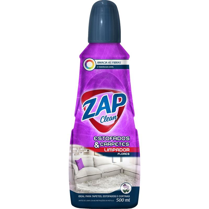 PRODUTO PARA LIMPEZA ZAP LIMPA CARPETE ESTOFADO 500 ML - SOIN UNIDADE