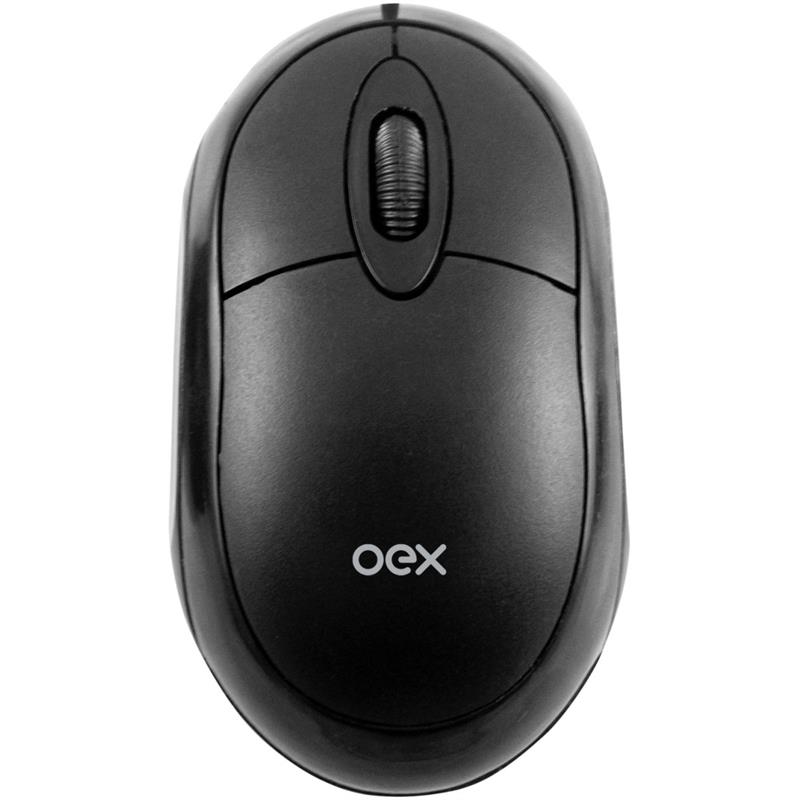 MOUSE ÓPTICO USB FIT 1000 DPI PRETO - NEWEX UNIDADE