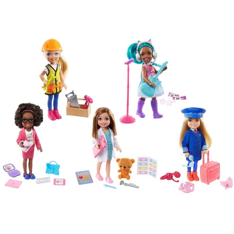 BARBIE PROFISSÕES CHELSEA PROFISSÕES (SORTIDO) - MATTEL UNIDADE