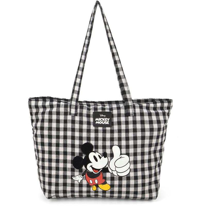 BOLSA FEMININA MICKEY OMBRO PRETO - LUXCEL UNIDADE