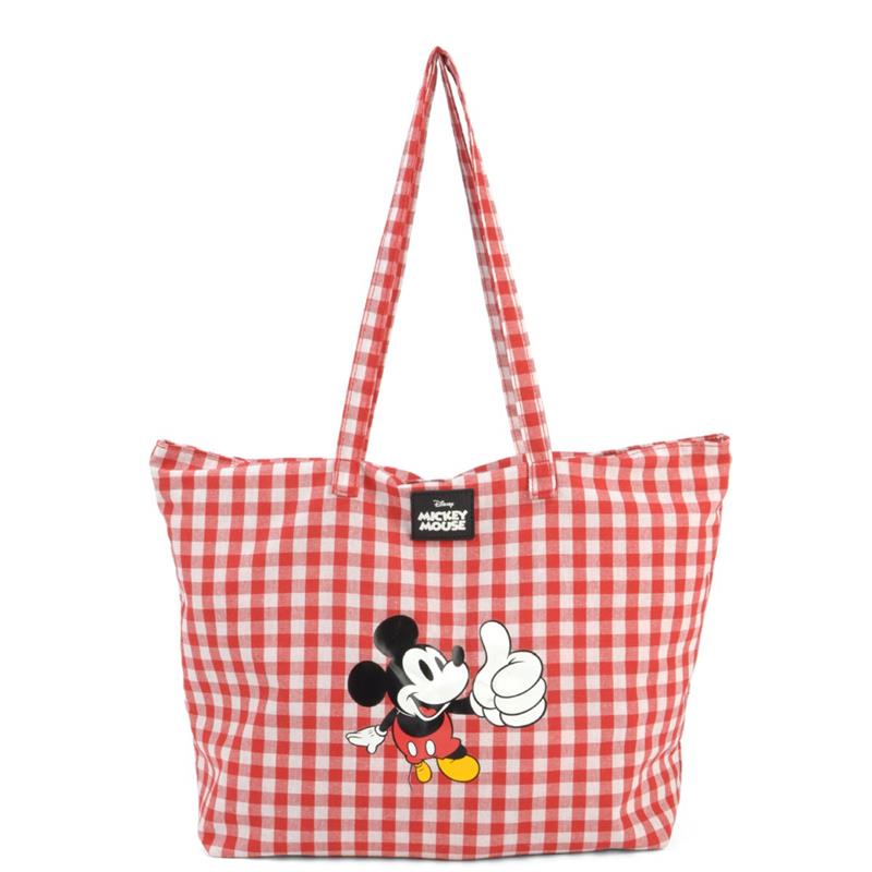 BOLSA FEMININA MICKEY OMBRO VERMELHO - LUXCEL UNIDADE