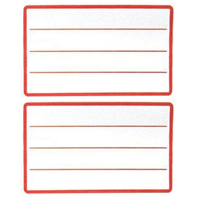 Etiqueta Escolar C/Pauta Verm. 53X80Mm Pimaco