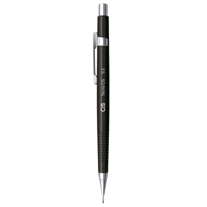 Lapiseira Cis Tecno Preto 0,5Mm Caixa C/12 Unidades