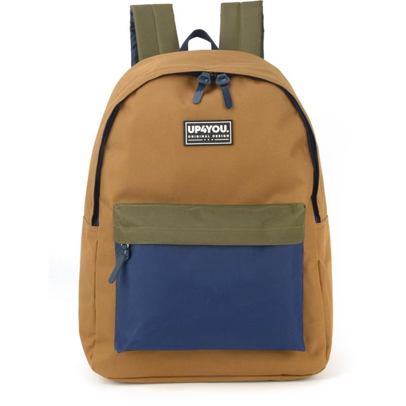 MOCHILA UP4YOU GOOD 4 U GRANDE MARROM - LUXCEL UNIDADE