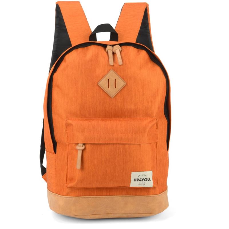 MOCHILA UP4YOU YOU GO GRANDE LARANJA - LUXCEL UNIDADE