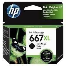 CARTUCHO HP 667XL PRETO 3YM81AL 8,5ML