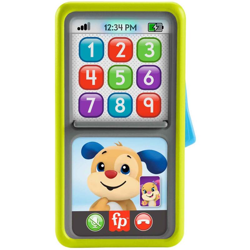 FISHER-PRICE APRENDER E BRINCAR SMARTPHONE 2 EM 1 DELUXE VERDE - MATTEL UNIDADE