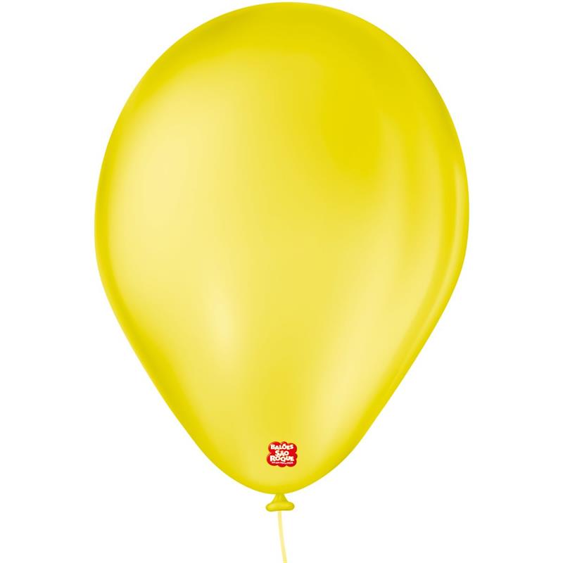 BALÃO (IMPERIAL) N.070 AMARELO CITRINO - SAO ROQUE PCT.C/50