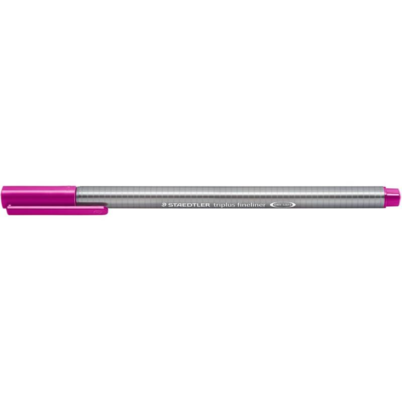 CANETA COM PONTA POROSA TRIPLUS FINE 334 RED VIOLETA - STAEDTLER CX.C/10
