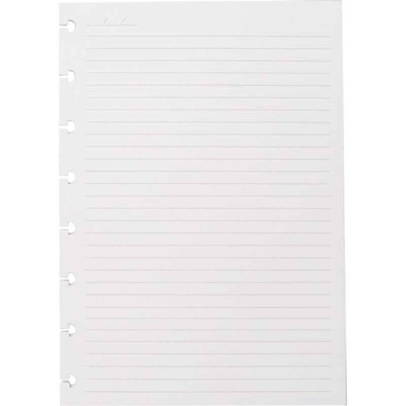 CADERNO INTELIGENTE (REFIL) A5 PAUTADO 90G. 50FLS. - CADERNO INTELIGENTE PACOTE