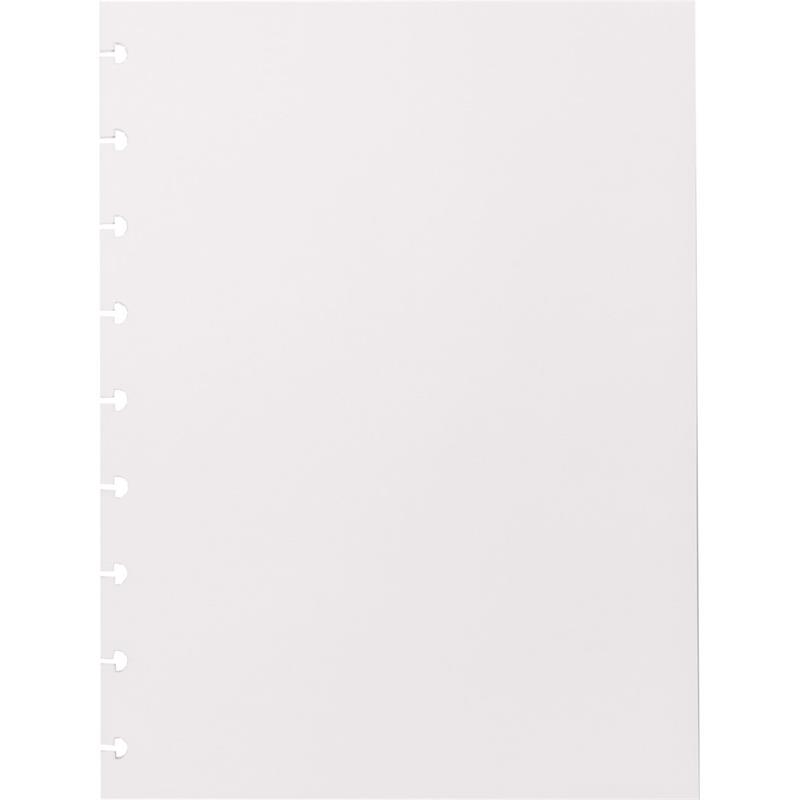 CADERNO INTELIGENTE (REFIL) MEDIO LISO 90G. 50FLS. - CADERNO INTELIGENTE PACOTE