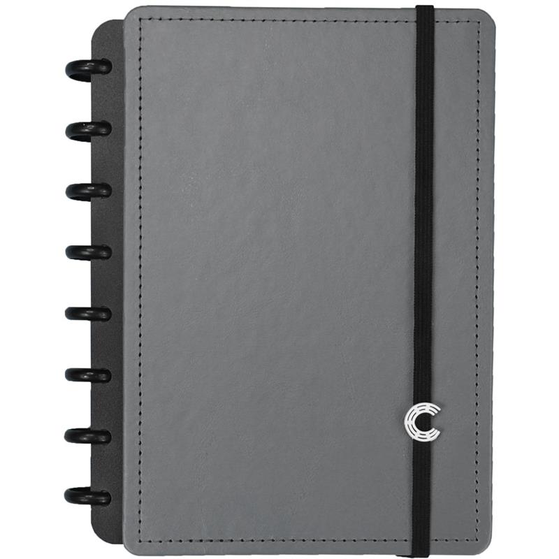 CADERNO INTELIGENTE A5 BASIC GREY 80FLS - CADERNO INTELIGENTE UNIDADE