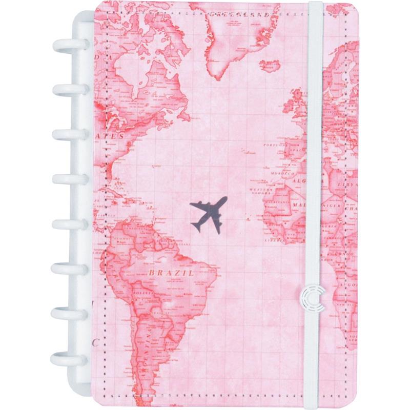CADERNO INTELIGENTE A5 BY GOCASE MAPA MUNDI 80 FLS. - CADERNO INTELIGENTE UNIDADE