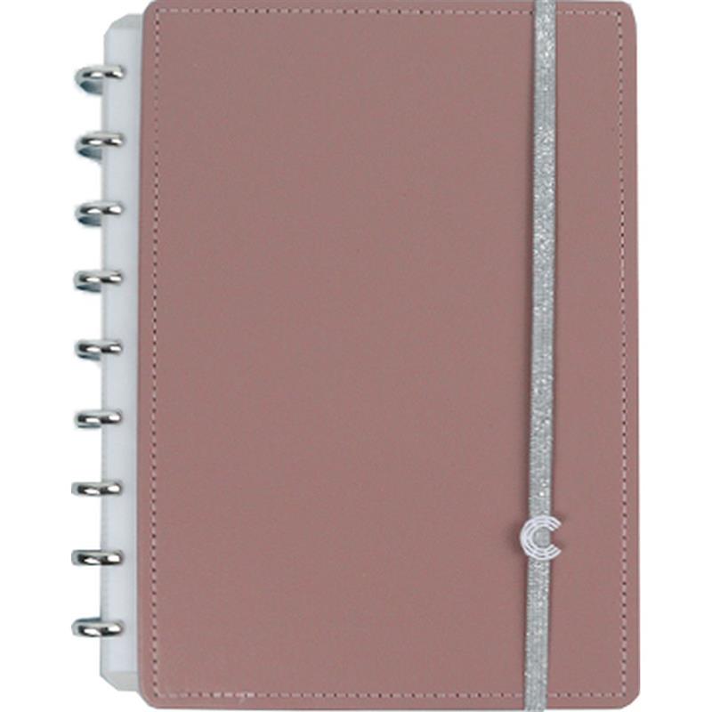 CADERNO INTELIGENTE GRANDE CHIC NUDE 80FLS. - CADERNO INTELIGENTE UNIDADE
