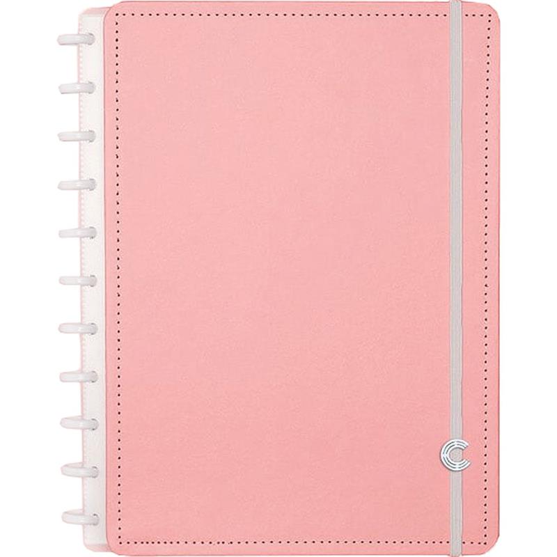 CADERNO INTELIGENTE GRANDE ROSE PASTEL 80FLS. - CADERNO INTELIGENTE UNIDADE