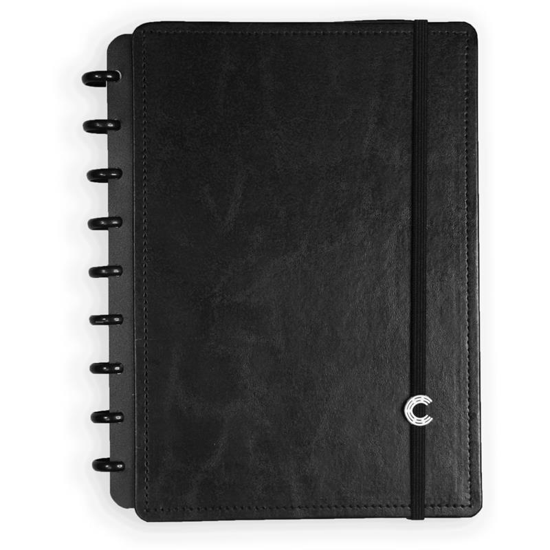 CADERNO INTELIGENTE MÉDIO BLACK 80 FOLHAS - CADERNO INTELIGENTE UNIDADE