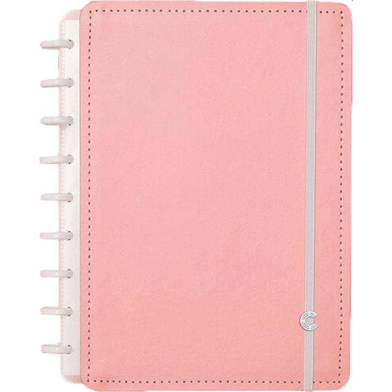 CADERNO INTELIGENTE MEDIO ROSE PASTEL 80FLS. - CADERNO INTELIGENTE UNIDADE