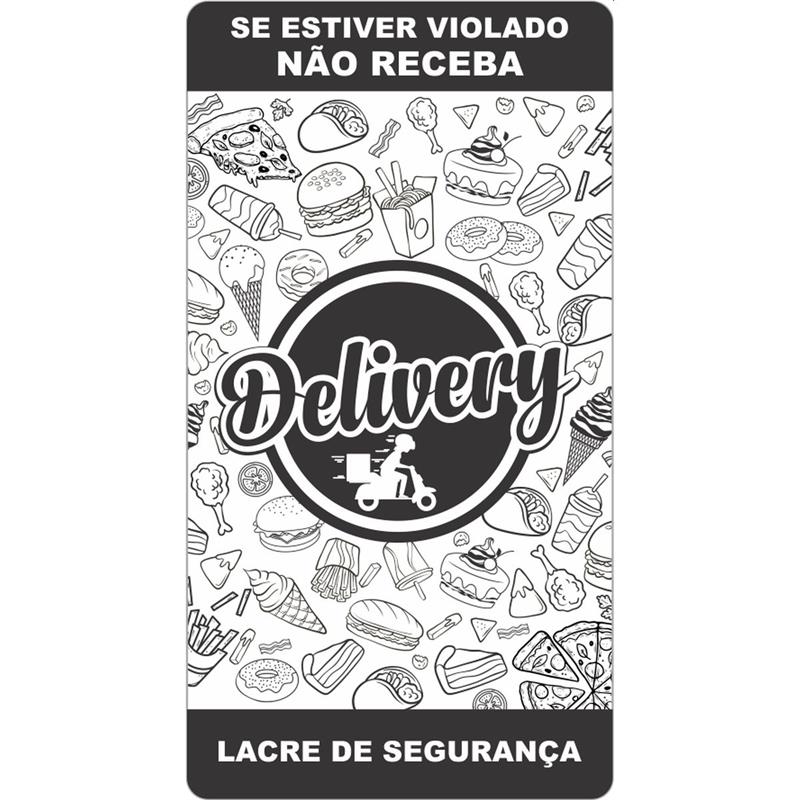 ETIQUETA DELIVERY LACRE SEGURANC75X40MM - GRESPAN RL.C/1000