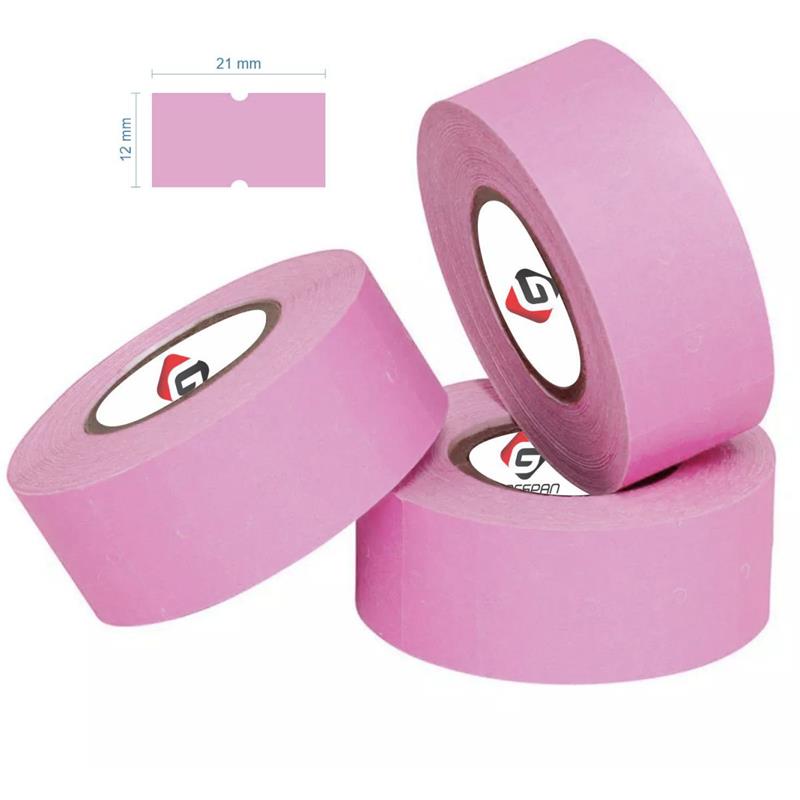 ETIQUETA PARA PRECO MX 5500 21X12 C/1000 ETIQ.ROSA - GRESPAN PCT.C/10