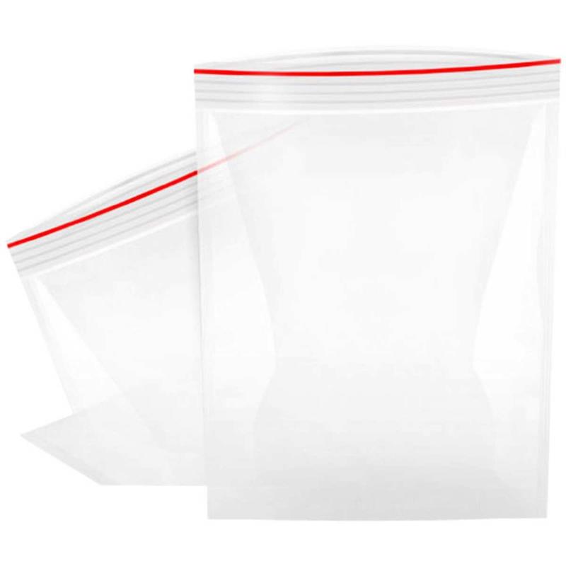 SACO ZIP TRANSPARENTE N.05 10X14CM. - GRESPAN PCT.C/100