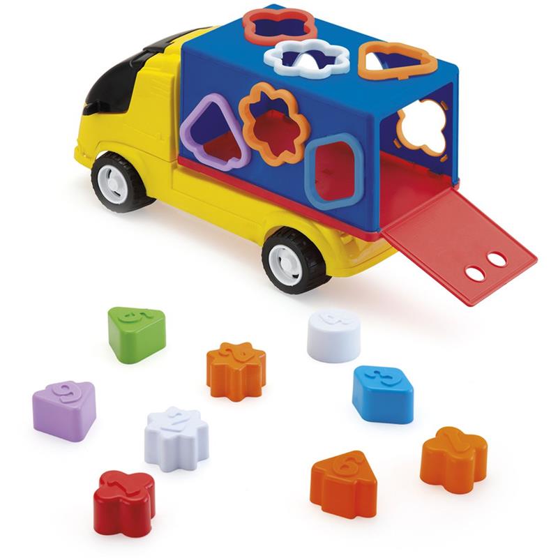 BRINQUEDO EDUCATIVO CAMINHAO COM FORMAS - MONTE LIBANO UNIDADE