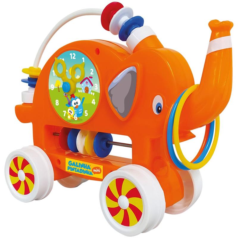 BRINQUEDO PARA BEBÊ GALINHA PINTADINHA ELEFANTINHO - MONTE LIBANO UNIDADE