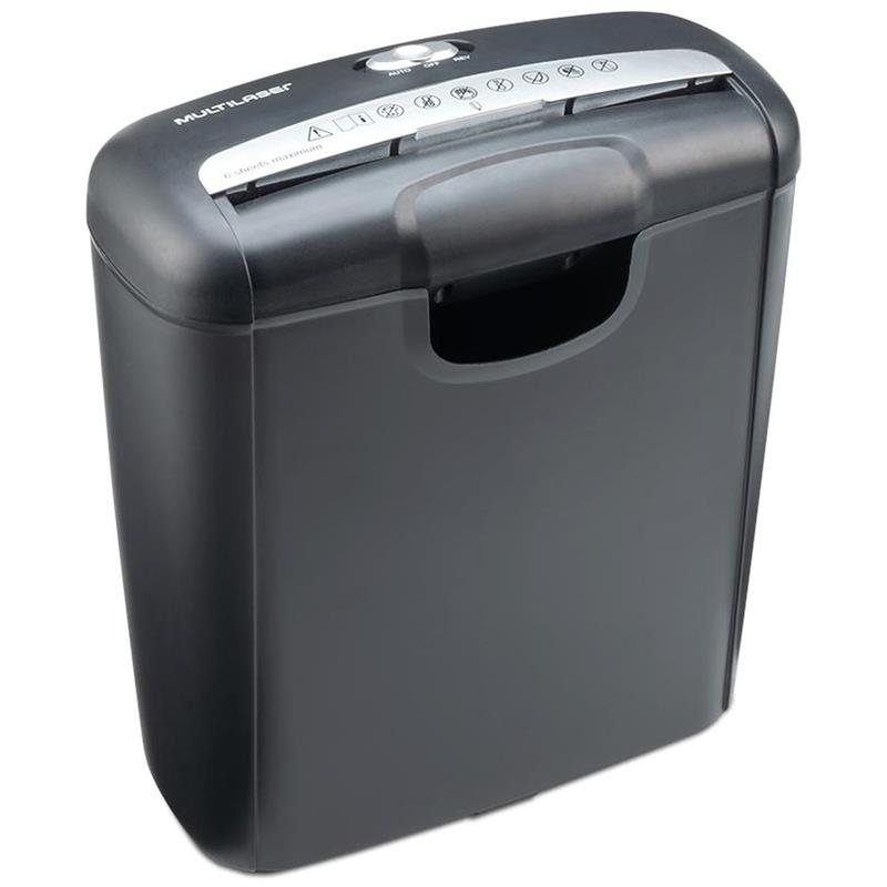 FRAGMENTADORA DE PAPÉIS PARA 6 FOLHAS OU 1 CARTÃO 127 V - MULTI UNIDADE