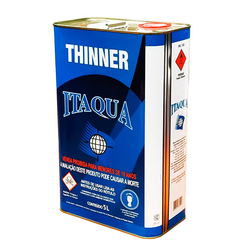 THINNER PARA PINTURA ITAQUA IT16 MULTIUSO 5L