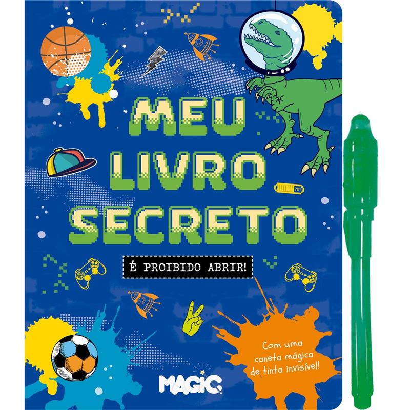 DIÁRIO MEU PEQUENO LIVRO SECRETO PEQUENO - MAGIC KIDS UNIDADE