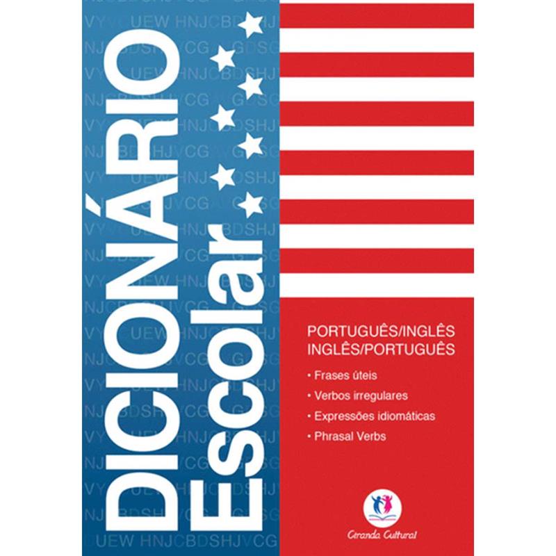 DICIONARIO DE INGLÊS ESCOLAR COMPLETO 480 PÁGINAS - MAGIC KIDS UNIDADE