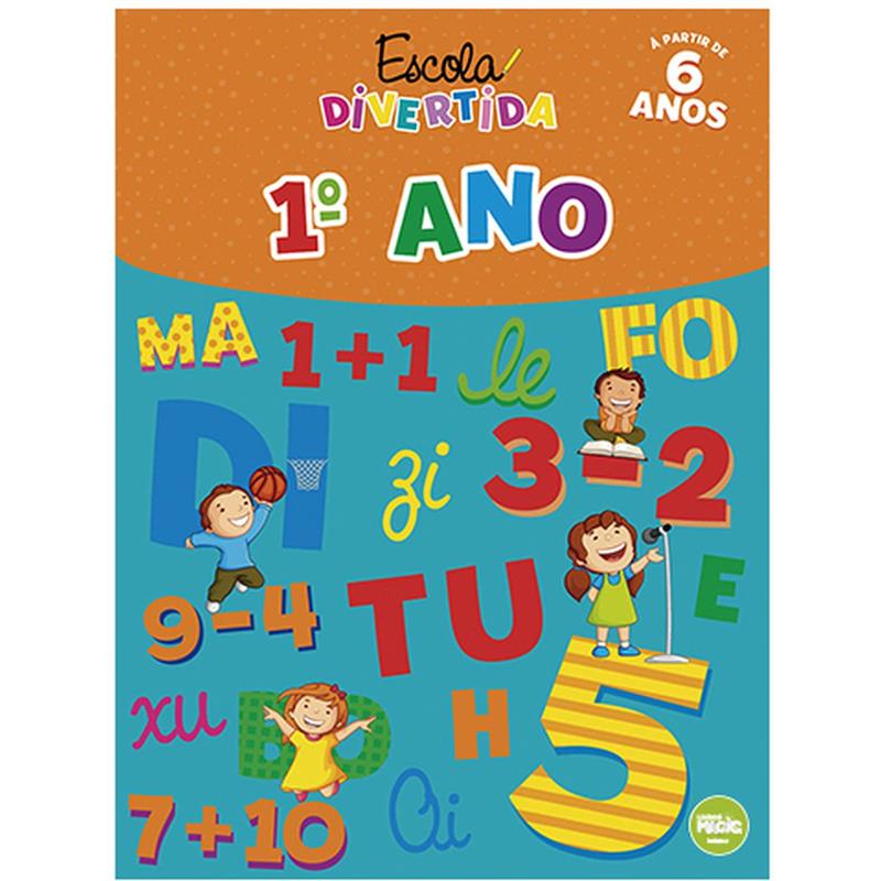 LIVRO CARTILHA 1º ANO PORTUGUÊS, MATEMÁTICA E CIÊNCIAS - MAGIC KIDS UNIDADE