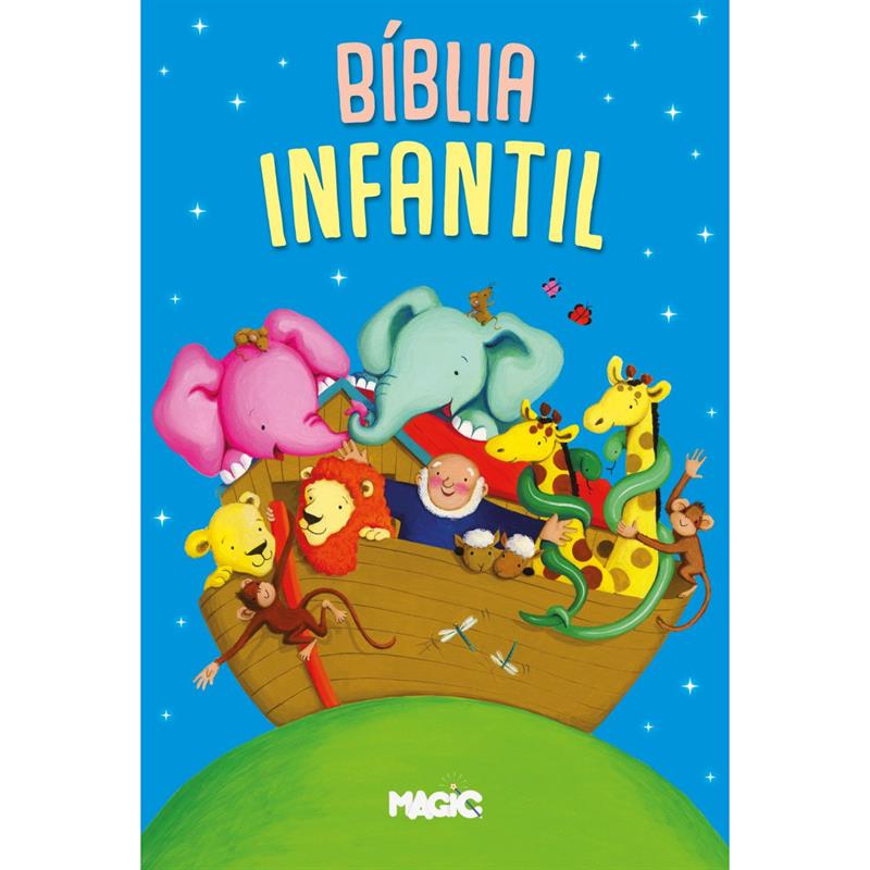 LIVRO INFANTIL ILUSTRADO BÍBLIA INFANTIL - MAGIC KIDS UNIDADE