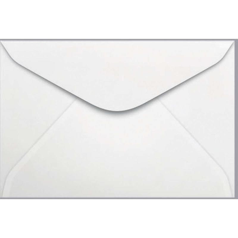ENVELOPE PARA CARTÃO DE VISITA 72X108 63GRS. BRANCO - SCRITY CX.C/500