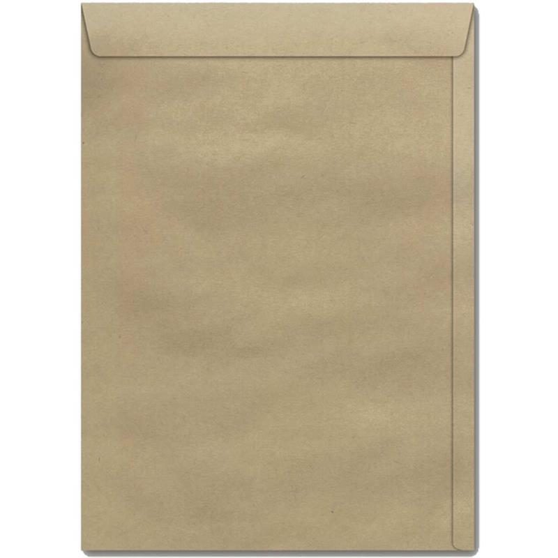 ENVELOPE SACO (NATURAL) 240X340 80GRS. KN 34 - SCRITY CX.C/100