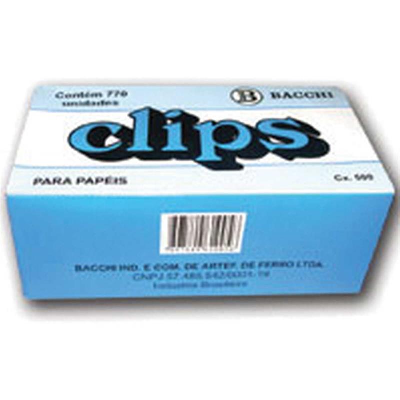 CLIPE GALVANIZADO ACO 4/0 500G - BACCHI CAIXA