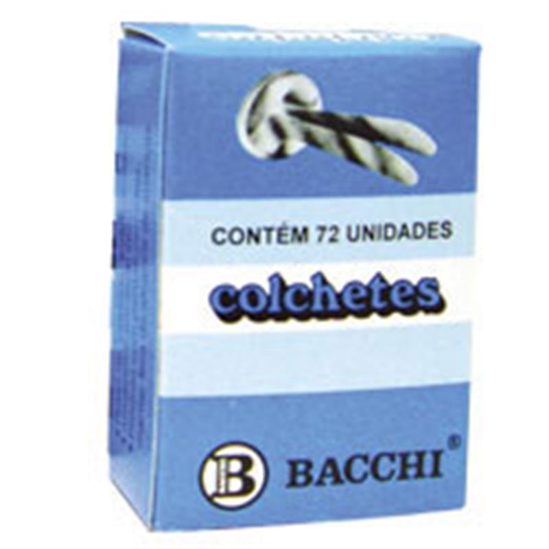 COLCHETE LATONADOS N.12 CX.C/ 72UNID. - BACCHI PCT.C/10