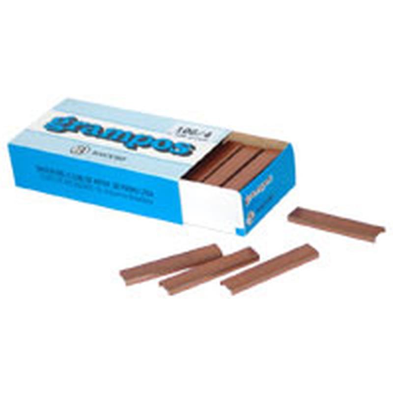 GRAMPO PARA GRAMPEADOR 106/4 ACO 4000 GRAMPOS - BACCHI CAIXA