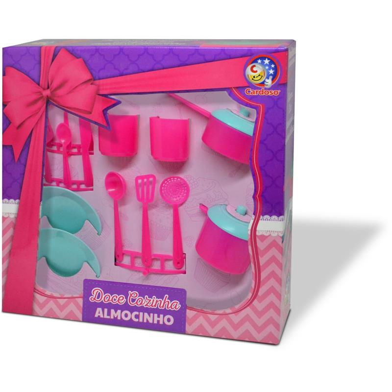 BRINCANDO DE CASINHA DOCE COZINHA ALMOCINHO - CARDOSO TOYS UNIDADE
