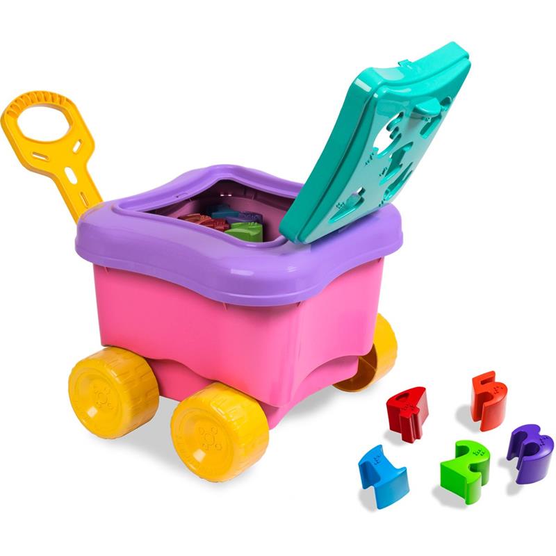 BRINQUEDO EDUCATIVO BAUDUXO DIDÁTICO MENINA - CARDOSO TOYS UNIDADE
