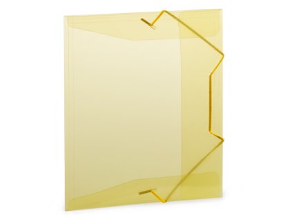 PASTA SEMI-OFICIO 2CM PLASCONY AMARELO - A020