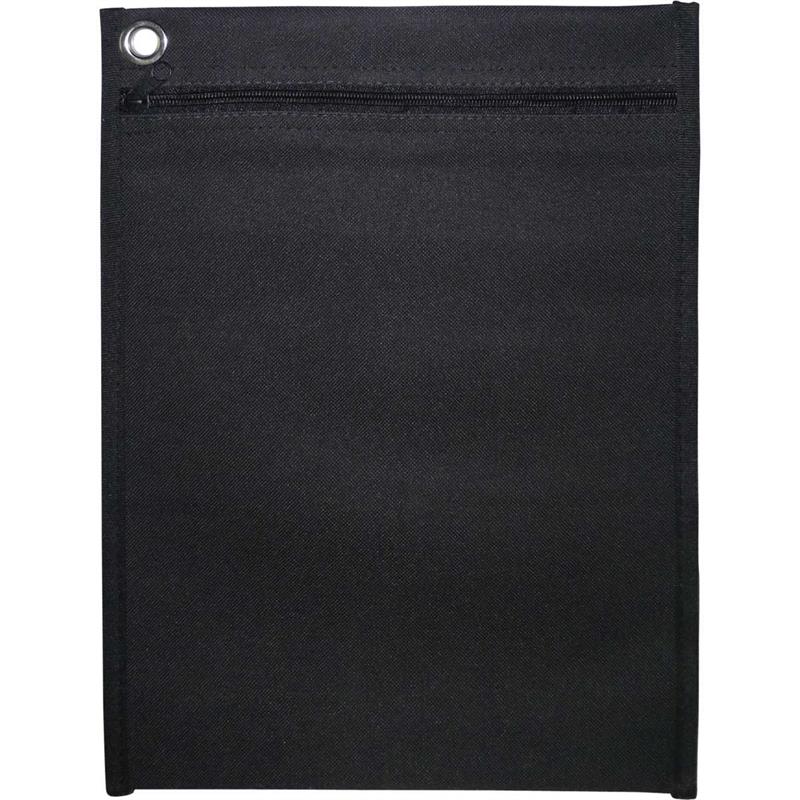 PASTA MALOTE NYLON 25X35CM PRETA VERTICAL - REFLEX PCT.C/03