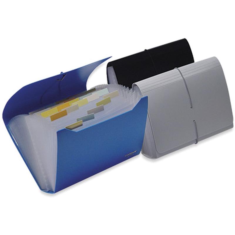 PASTA SANFONADA (PLASTICA) A4 31 DIVISOES CRISTAL - POLIBRAS UNIDADE
