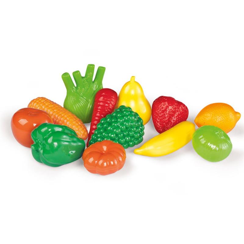 BRINCANDO DE CASINHA KIT FRUTAS E VERDURAS - TATETI UNIDADE