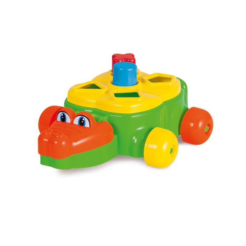 BRINQUEDO EDUCATIVO JACARE JUNIOR C/BLOCOS E PUXAD - TATETI UNIDADE