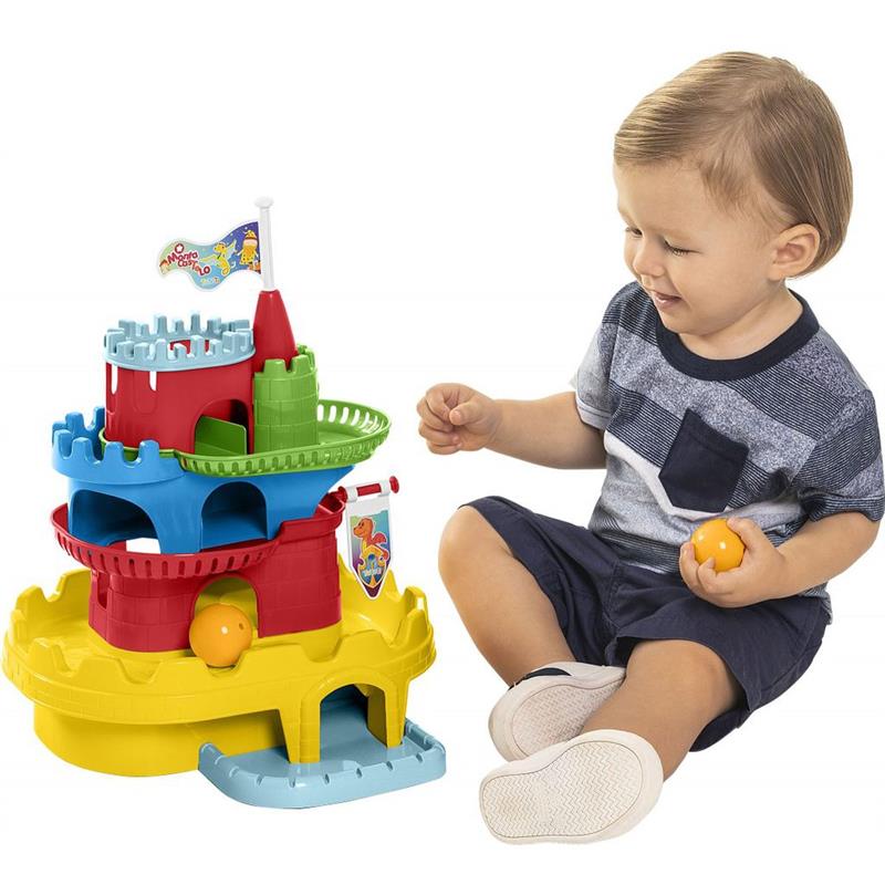 BRINQUEDO EDUCATIVO MONTA CASTELO C/ BLOCOS - TATETI UNIDADE