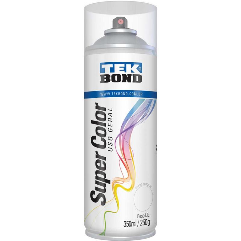 VERNIZ USO GERAL SPRAY BRILHANTE 350 ML 250 G - TEKBOND UNIDADE