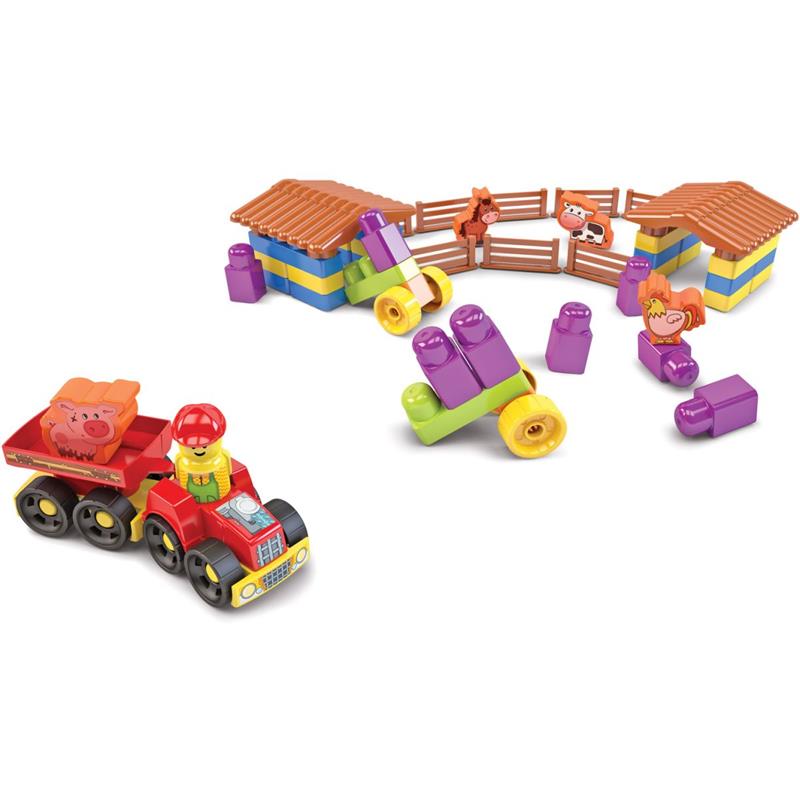 BRINQUEDO PARA MONTAR FAZENDINHA 53 PECAS - DISMAT UNIDADE