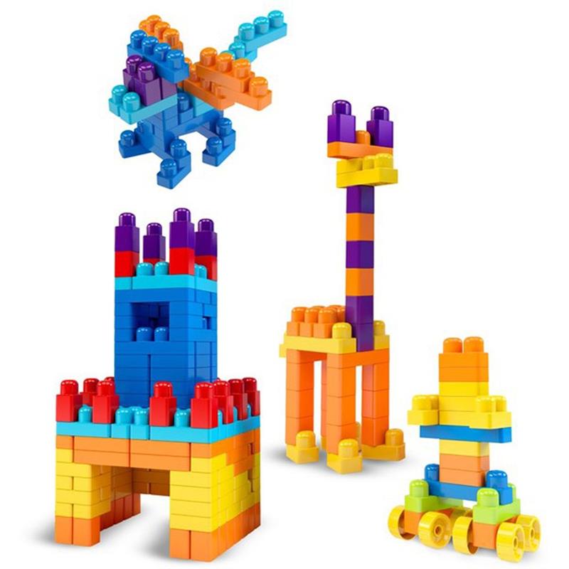 BRINQUEDO PARA MONTAR MAIS BLOCOS 200 PEÇAS - DISMAT CAIXA